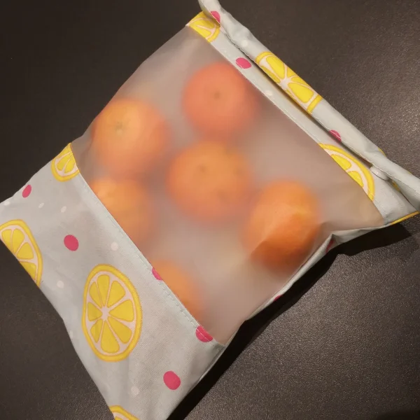 Sac congélation rondelles citron