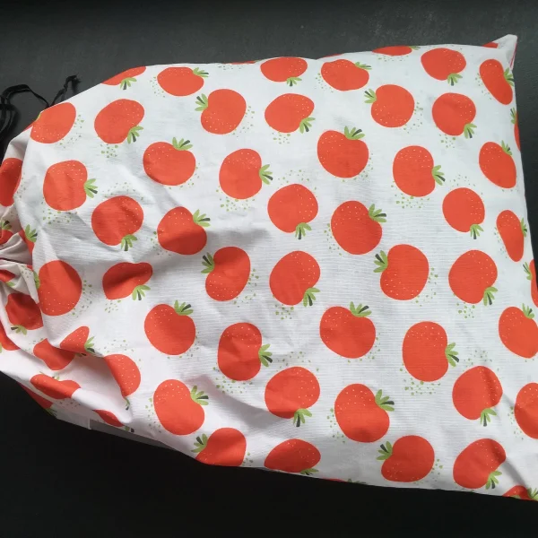 Sac à salade motif tomates