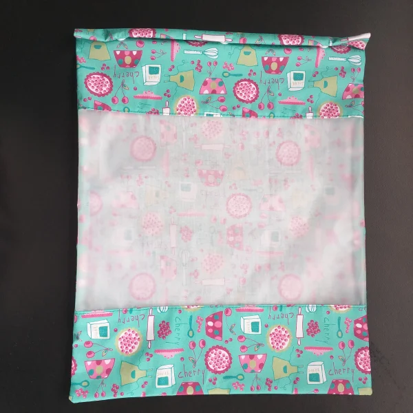 Sac à salade motif cuisine