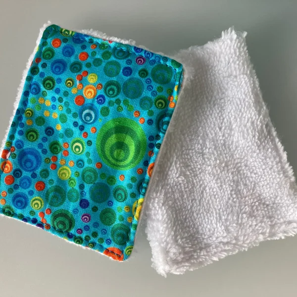 Lingettes multicolores blue