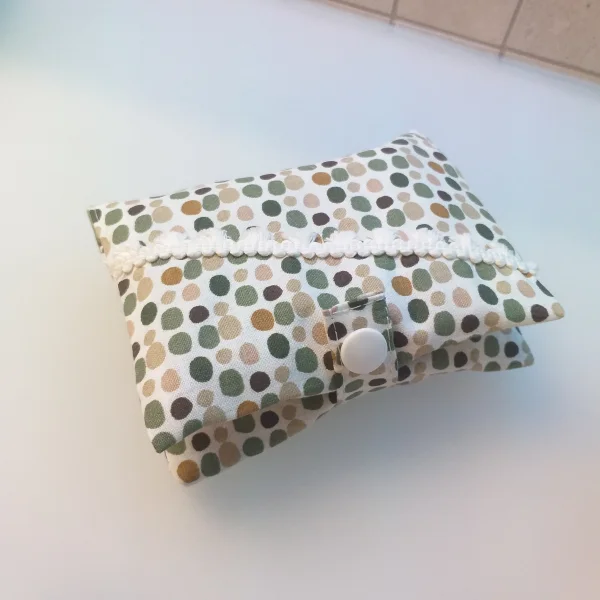 Lingettes points verts