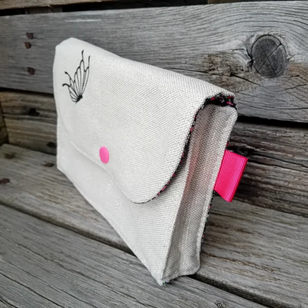Pochette papillon