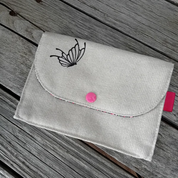 Pochette papillon
