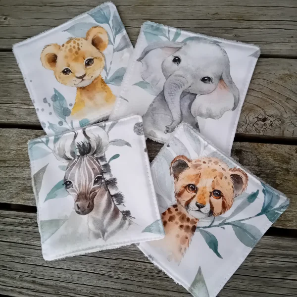 Lingettes bébé jungle