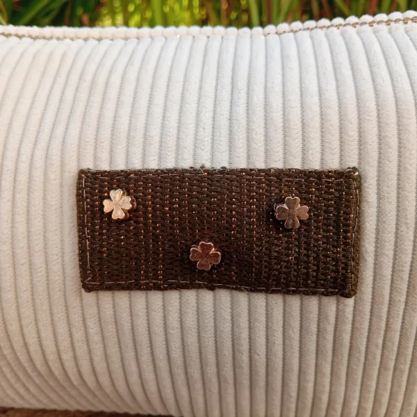 Trousse velour sable