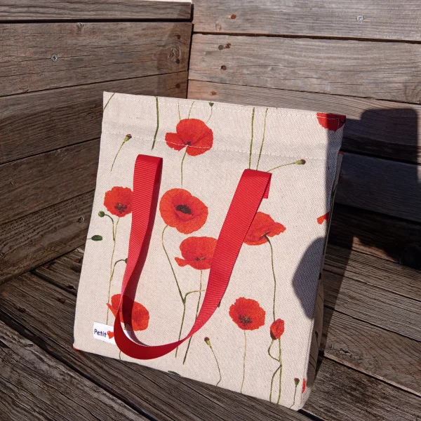 Lunch box coquelicots