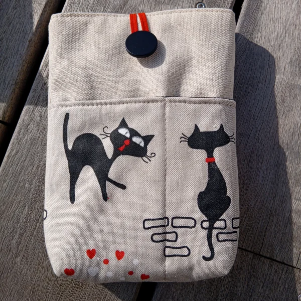 Protège livre cat happy