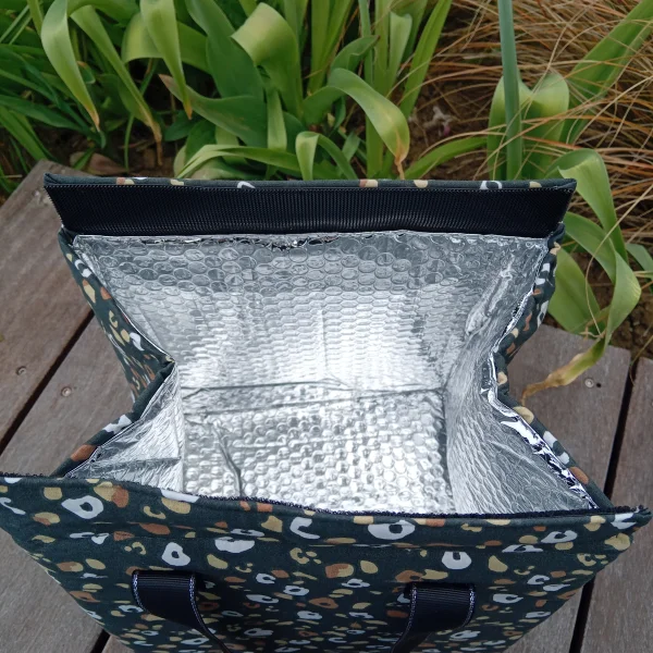 Lunch box léopard vert