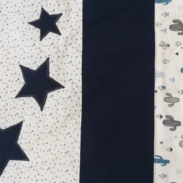 Couverture cactus bleus