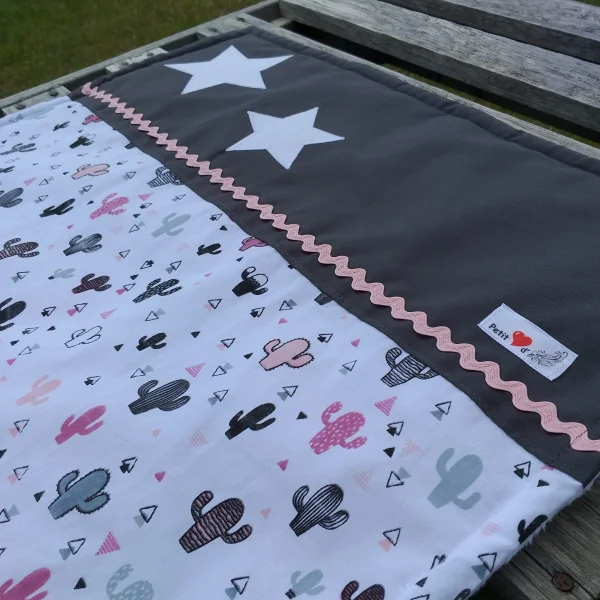 Couverture cactus roses