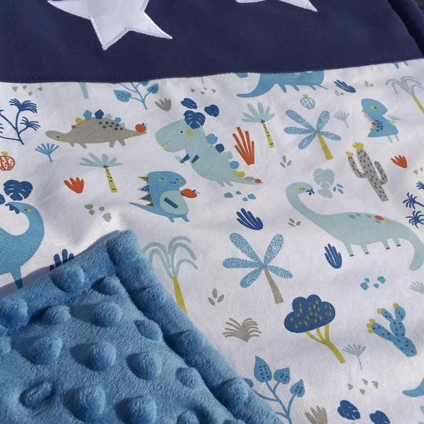 Couverture dino rigolos