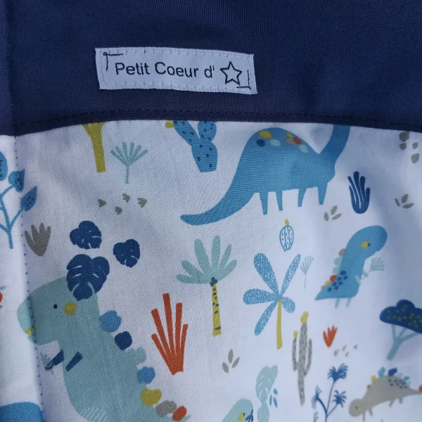 Couverture dino rigolos